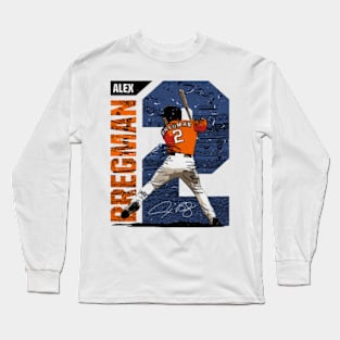 Alex Bregman Houston Stadium Long Sleeve T-Shirt